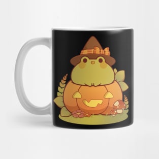 Witchy Halloween Frog Mug